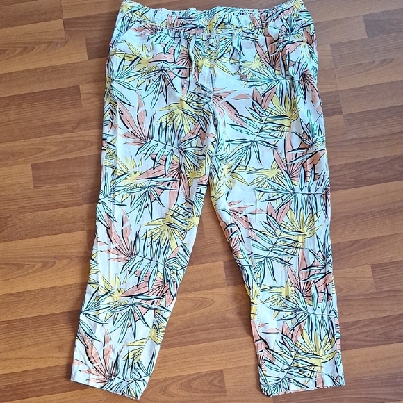 Serra Pants - Tropical Print Pants